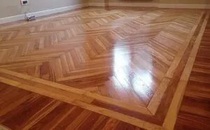 Parquet disegnato massello a Roma