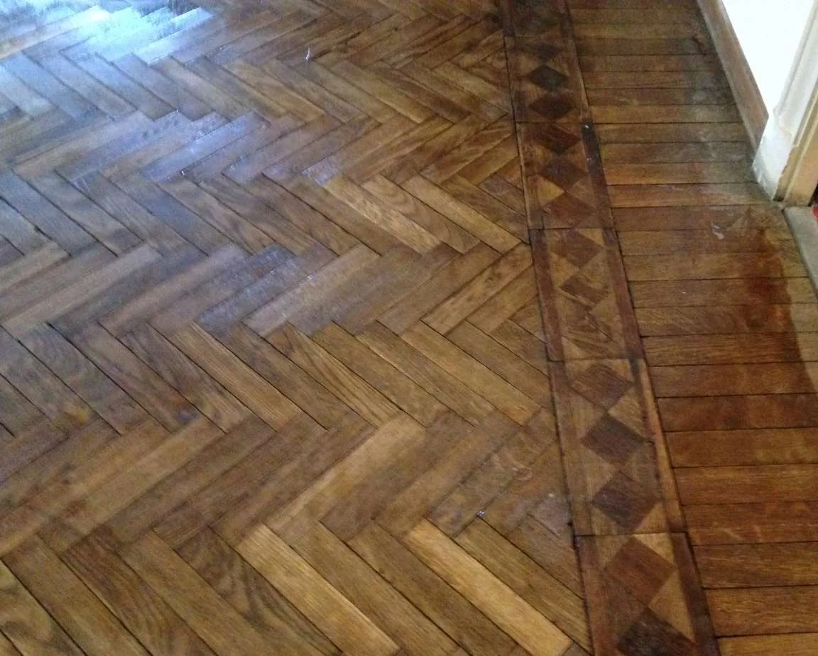 prima della levigatura e lucidatura levigatura parquet a Roma, levigatura e lucidatura pavimento in legno a Roma